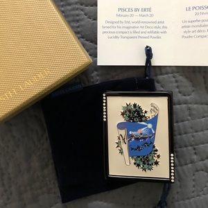 Estee Lauder Zodiac Compact PISCES by Erte NIB